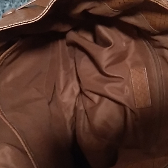 Worthington Brown Faux Leather Large Hand/Shoulder Bag. - Picture 9 of 15